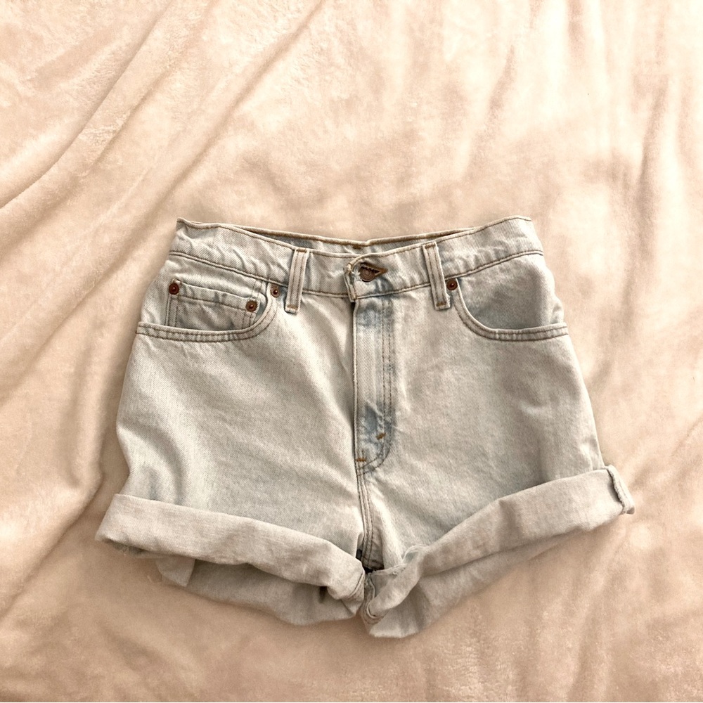 Genuine Levi’s High Waisted Denim Shorts